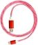 Attēls no Platinet cable  USB - Lightning LED 1m, red (45738)