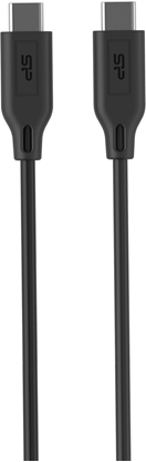 Изображение Silicon Power cable USB-C - USB-C Boost Link 1m, black (LK15CC)