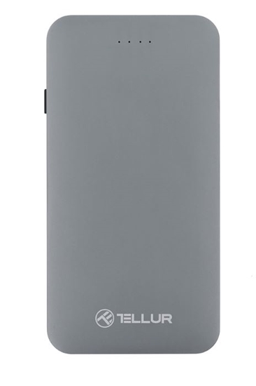 Изображение Tellur Power Bank QC 3.0 Fast Charge, 5000mAh, 3in1 gray