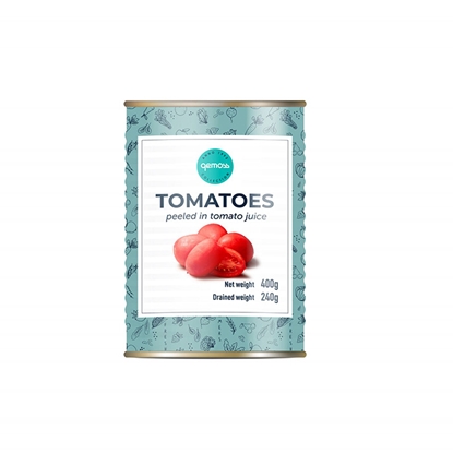 Attēls no Tomāti mizoti Gemoss tomātu sulā 400ml