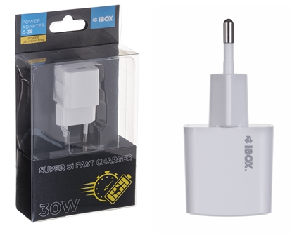 Picture of Wall charger I-BOX C-38 PD30W, white