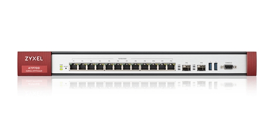 Picture of Zyxel ATP700 hardware firewall 1U 6000 Mbit/s