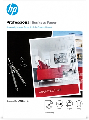 Attēls no HP Professional Business Paper Glossy 200 g/m2 A4 (210 x 297 mm) 150 sheets