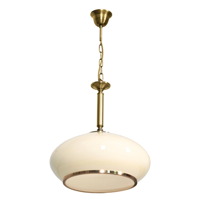 Picture of Activejet Classic ceiling pendant lamp RITA Patina E27 for living room