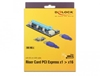 Изображение Delock Riser Card PCI Express x1 > x16 with 60 cm USB cable