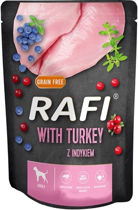 Attēls no DOLINA NOTECI RAFI - Wet dog food - turkey, blueberry, cranberry 300 g