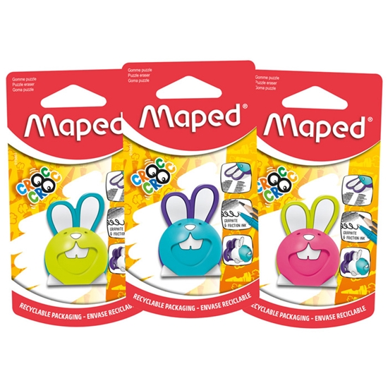 Picture of Dzēšgumija Maped Croc Croc Puzle zaķis
