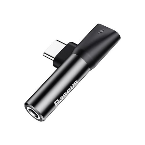 Изображение Adapteris Baseus L41 USB-C to Mini Jack 3.5mm + USB-C 