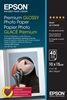 Picture of Epson Premium Glossy Photo Paper - 10x15cm - 40 Sheets