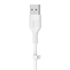 Picture of Belkin Flex Lightning/USB-A 3m mfi cert., white CAA008bt3MWH