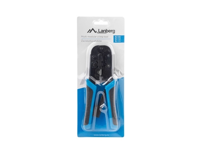 Picture of Lanberg NT-0201 cable crimper Crimping tool Black, Blue
