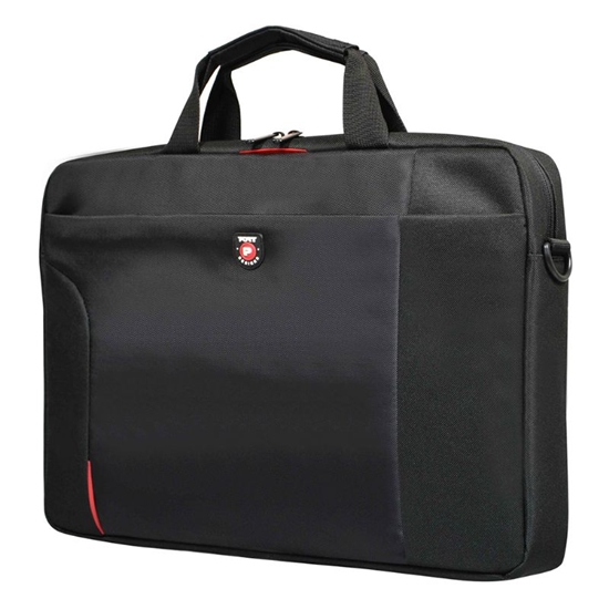 Изображение Port Designs Houston Toploading notebook case 39.6 cm (15.6") Briefcase Black
