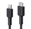 Изображение CB-CL03 kabel Lightning - USB-C 2m MFi Apple USB-PD nylonowy oplot czarny