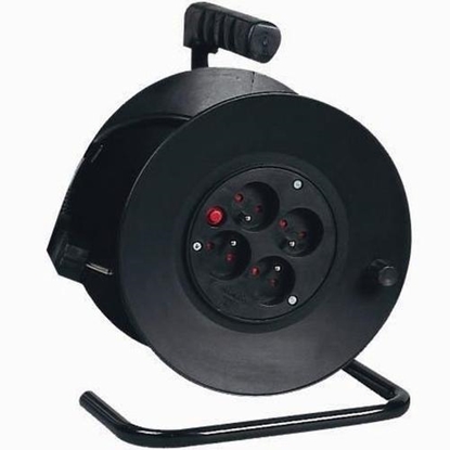 Picture of PremiumCord Przeduacz 4x gniazdo zasilajce 50m (ppb-01-50)