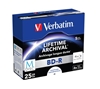 Picture of VERBATIM BluRay M-DISC BD-R   [ jewel case 5 | 25GB | 4x | Inkjet Printable ]