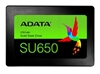 Изображение SSD|ADATA|SU650|960GB|SATA 3.0|Write speed 450 MBytes/sec|Read speed 520 MBytes/sec|2,5"|TBW 560 TB|MTBF 2000000 hours|ASU650SS-960GT-R