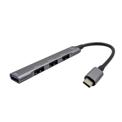 Picture of i-tec Metal USB-C HUB 1x USB 3.0 + 3x USB 2.0