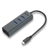 Изображение i-tec Metal USB-C HUB 3 Port + Gigabit Ethernet Adapter