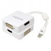 Picture of Logilink White | Mini DisplayPort | DVI/DisplayPort/HDMI | CV0045