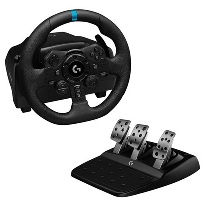 Изображение Logitech G G923 Racing Wheel and Pedals for PS5