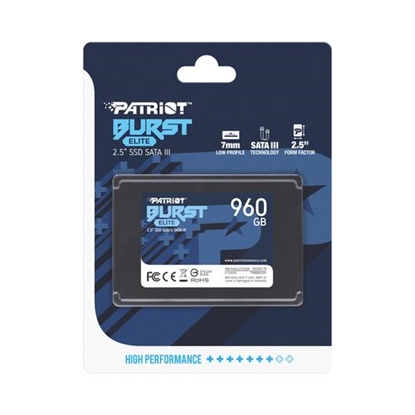 Attēls no PATRIOT Burst Elite 960GB SATA 3 2.5inch