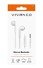 Изображение Vivanco headset Stereo Earbuds, white (61741)