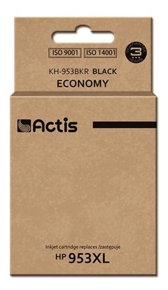 Picture of Ink ACTIS KH-953BKR (replacement HP 953XL L0S70AE; Premium; 50 ml; Black)