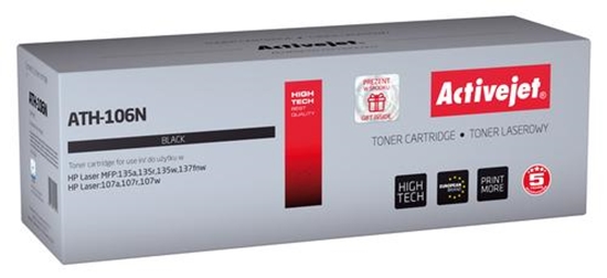 Picture of Toner Activejet ATH-106N Black Zamiennik 106A (ATH-106N)
