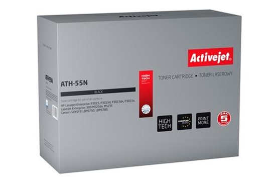 Picture of Toner Activejet Toner Activejet ATH-55N (HP 55A/Canon CRG-724 CE255A) supreme 6000str. czarny
