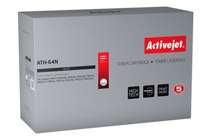 Attēls no Toner Activejet Activejet Toner Activejet ATH-64N (zamiennik HP 64A CC364A; Supreme; 10000 stron; czarny)