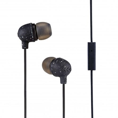 Picture of The House Of Marley Little Bird Mic Headset Wired In-ear Calls/Music Black