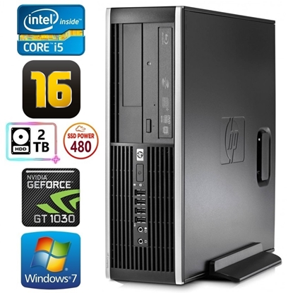 Picture of HP 8100 Elite SFF i5-750 16GB 480SSD+2TB GT1030 2GB DVD WIN7Pro