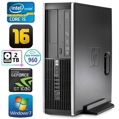 Picture of HP 8100 Elite SFF i5-750 16GB 960SSD+2TB GT1030 2GB DVD WIN7Pro