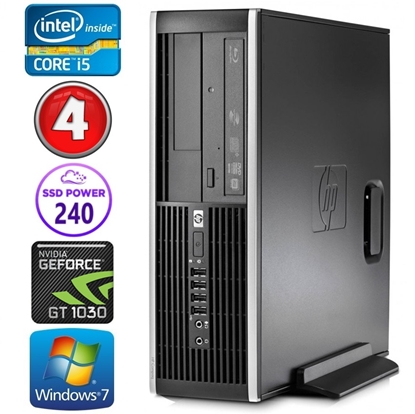 Изображение HP 8100 Elite SFF i5-750 4GB 240SSD GT1030 2GB DVD WIN7Pro