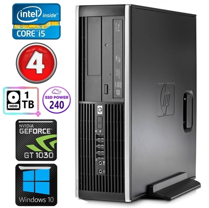 Изображение HP 8100 Elite SFF i5-750 4GB 240SSD+1TB GT1030 2GB DVD WIN10