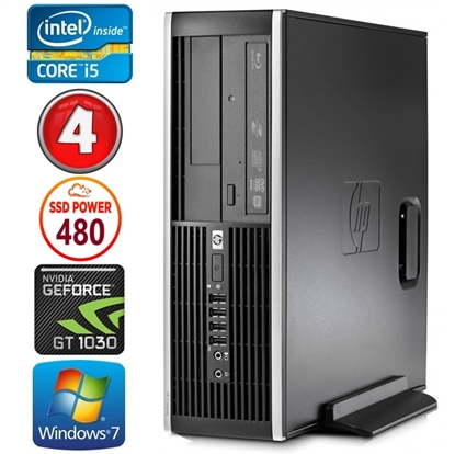 Picture of HP 8100 Elite SFF i5-750 4GB 480SSD GT1030 2GB DVD WIN7Pro
