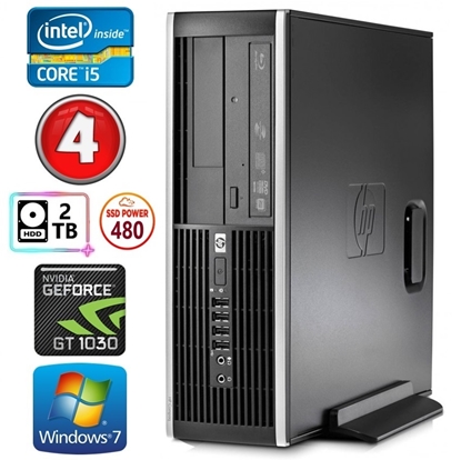 Picture of HP 8100 Elite SFF i5-750 4GB 480SSD+2TB GT1030 2GB DVD WIN7Pro