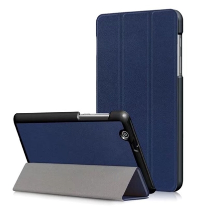 Attēls no Huawei MediaPad T3 10.0 Smart Leather Case, dark blue, MediaPad T3 10.0  Tumši zils