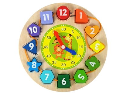 Picture of RoGer Children's Wooden Clock Sorter 22 cm