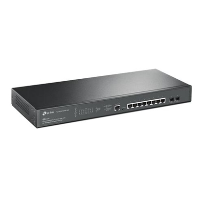 Attēls no TP-LINK JetStream 8-Port 2.5GBASE-T and 2-Port 10GE SFP+ L2+ Managed Switch with 8-Port PoE+