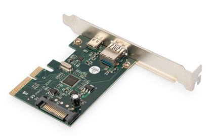 Picture of DIGITUS PCIe Card USB Type-C + USB A