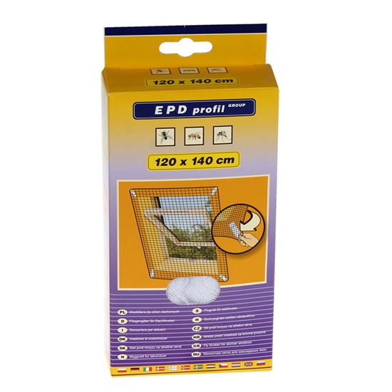 Picture of Insektu tīkls jumta logiem 120x140cm