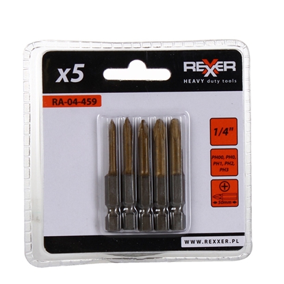 Picture of Uzgaļu kompl. 5gab. 50mm 1/4''