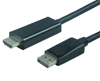 Picture of Kabel PremiumCord DisplayPort - HDMI 3m czarny (kportadk01-03)