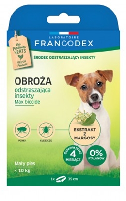 Obrazek FRANCODEX FR179171 dog/cat collar Flea & tick collar