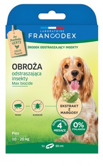 Picture of FRANCODEX FR179172 dog/cat collar Flea & tick collar