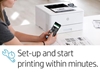 Picture of HP LaserJet Pro M404dn, Print, Fast first page out speeds; Compact Size; Energy Efficient; Strong Security