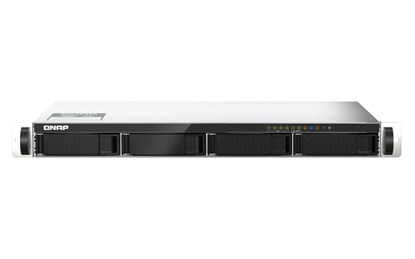 Attēls no QNAP TS-435XEU NAS Rack (1U) Ethernet LAN Black, Grey CN9131