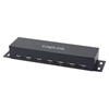 Picture of Logilink USB-HUB 7-Port metall LED-Anzeige m. Netzteil