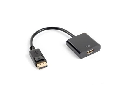 Attēls no Adapter Displayport (M) -> HDMI (F) 10cm 